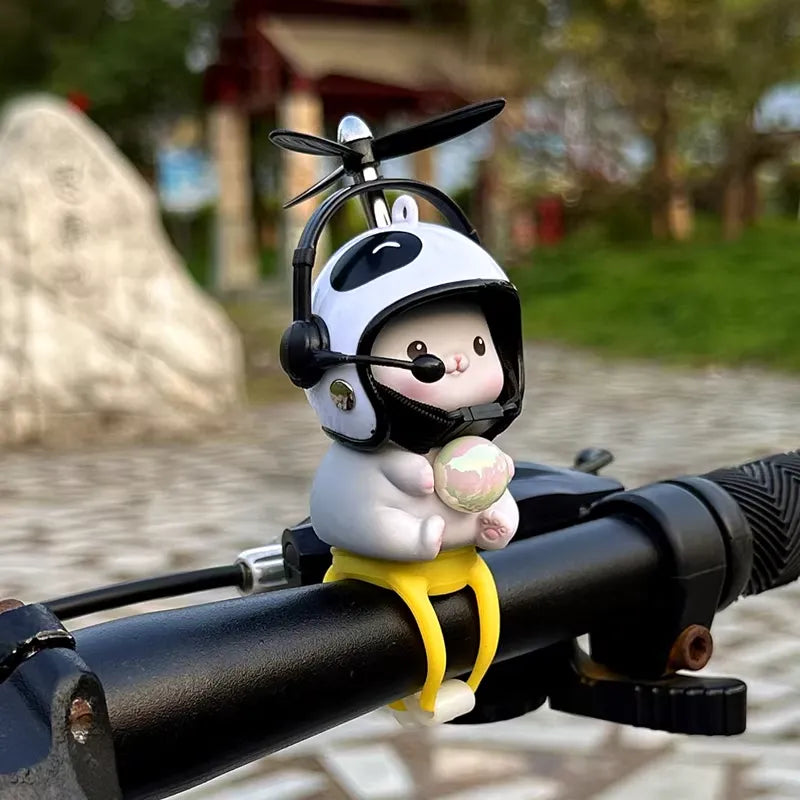 Electric Scooter Decoration Doll